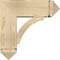 Ekena Millwork Thorton Arts and Crafts Rough Sawn Bracket w/ Offset Brace, Douglas Fir, 8"W x 22"D x 22"H BKT0806X22X22THR03RDF - alternate 3